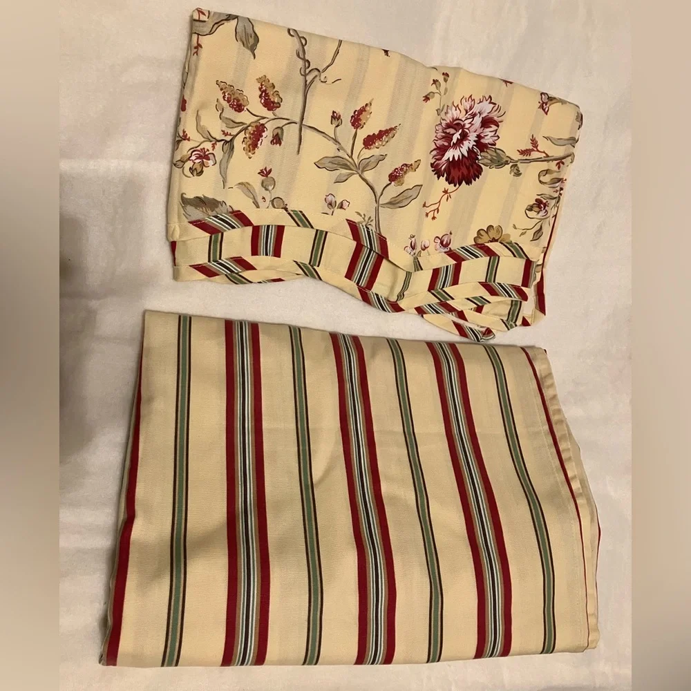 Shower Curtain & Window Valance Set